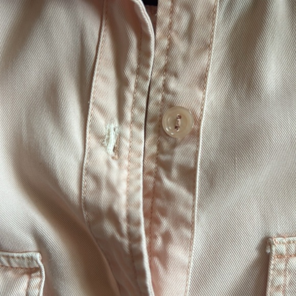 Young Fabulous & Broke Light Pink Tencel Button Up Dress • S • NWT - Picture 12 of 12